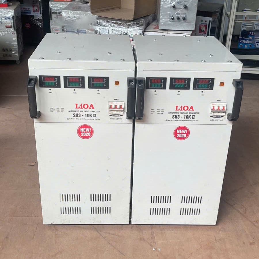 Máy ổn áp LiOA cũ đã được tân trang lại