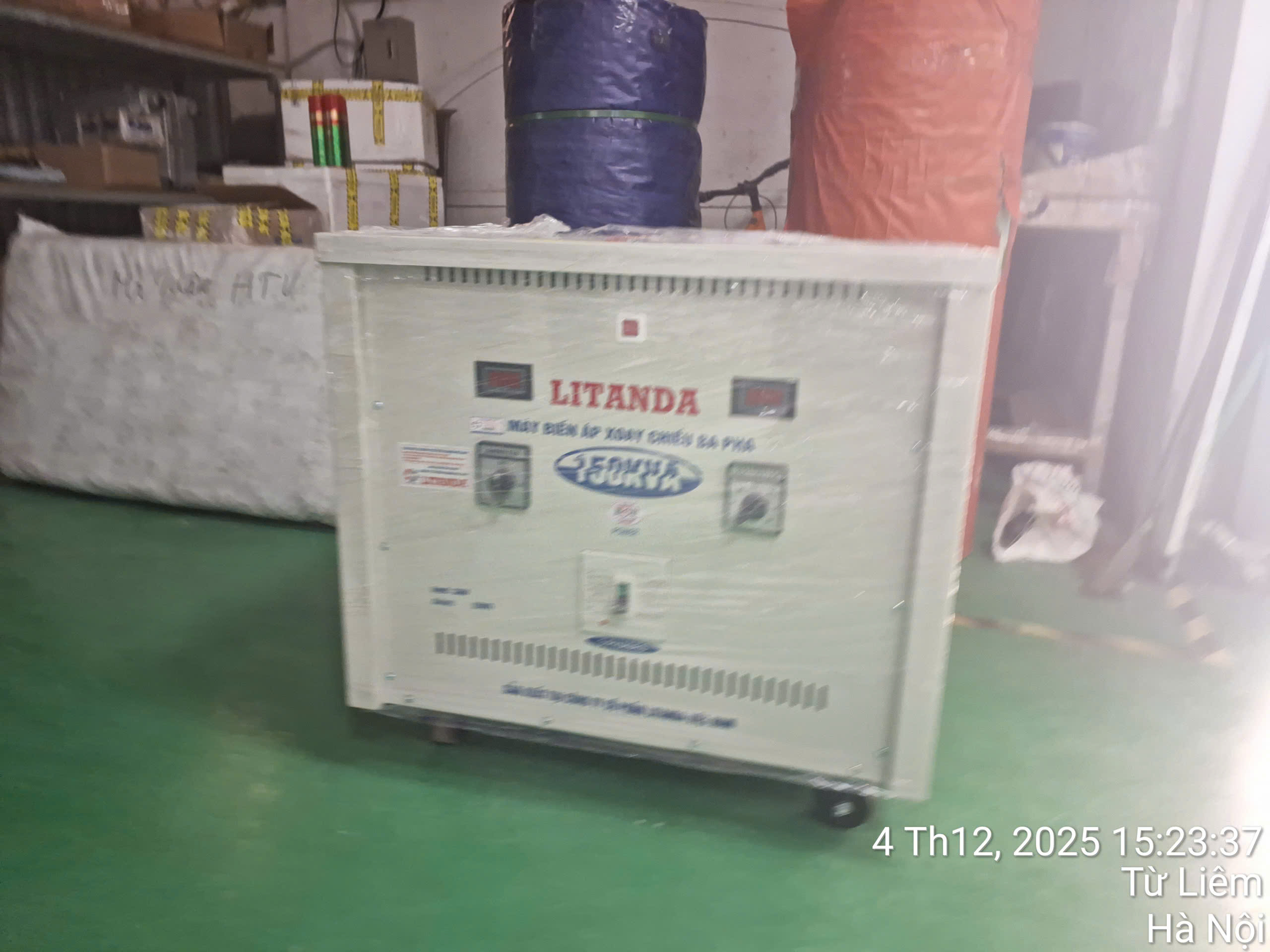 Máy biến áp xoay chiêu 3 pha 150kVA thương hiệu Litanda