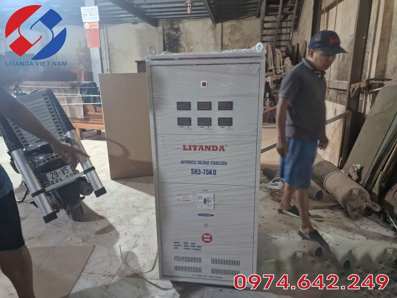 Ổn áp 3 pha thương hiệu Litanda vừa được ra lò
