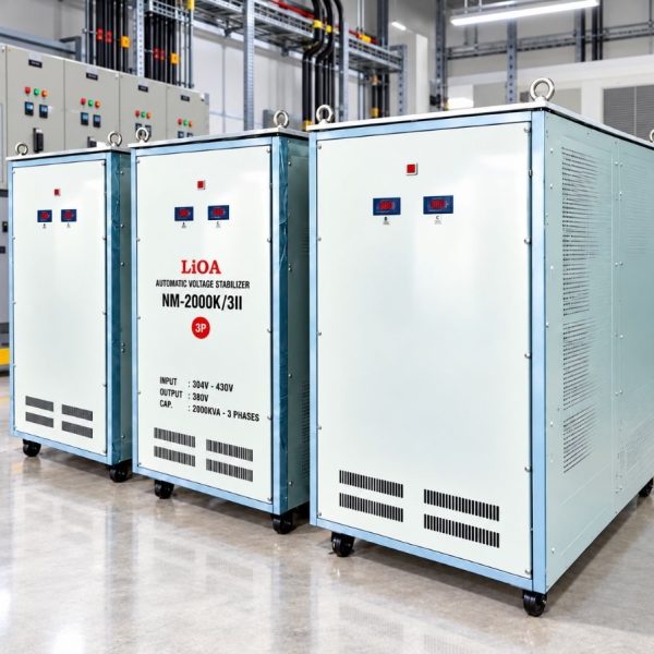 on-ap-lioa-2000kva-3-pha-nm-2000kii-1-1 Công ty chúng tôi chuyên cung cấp ổn áp Lioa 2000KVA 3 pha NM-2000KII có dải điện áp vào 304V-430V. Máy có công suất tối đa 2000KVA 3 pha.