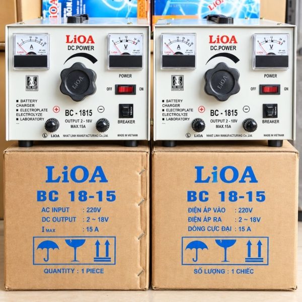 may-nap-ac-quy-lioa-bc-1815-1 Máy nạp ắc quy Lioa BC-1815 chuyên dùng nạp điện an toàn và hiệu quả cho bình ắc quy, cấp nguồn ổn định cho các thiết bị điện dân dụng và công nghiệp.