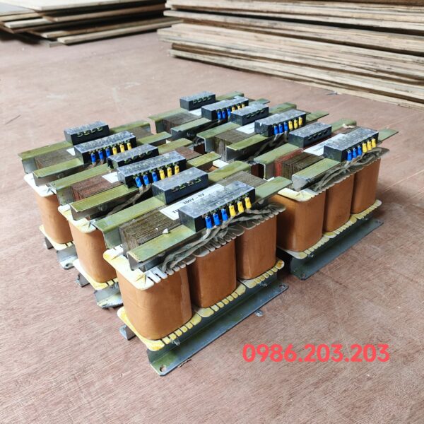 may bien ap tran 3 pha 380v 220v 200v day dong chuan 100
