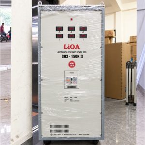 Lioa SH3 150kVA chuyên dùng ổn định nguồn điện 3 pha công suất lớn, cấp nguồn điện an toàn và liên tục cho các nhà xưởng, hệ thống máy móc