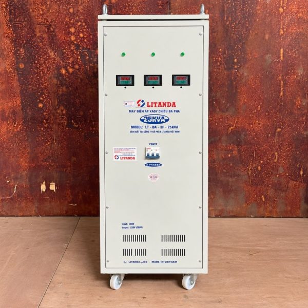 Máy biến áp 25KVA là máy đổi nguồn 3 pha công suất nhỏ, được sử dụng cho các nhà xưởng, xí nghiệp, công ty… Đặc biệt tại các khu công nghiệp