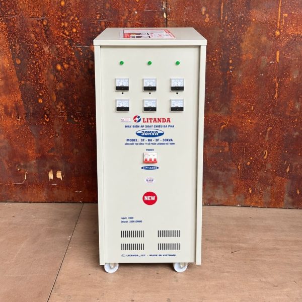 bien-ap-30kva-3-pha-the-he-moi-1 Máy biến áp Litanda 30KVA 3 pha của công cổ phần Litanda Việt Nam được làm bằng 100% dây đồng nhập khẩu, chạy êm, chịu tải lớn, tiết kiệm điện, bảo…