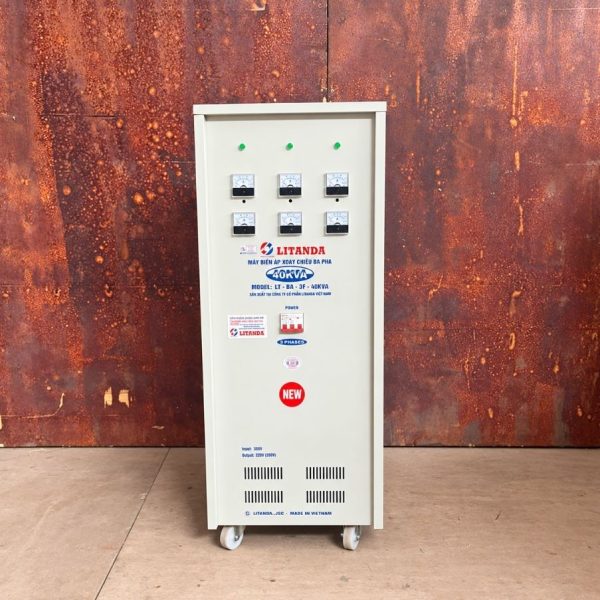 Máy biến áp 40KVA 3 pha Litanda là máy đổi nguồn 3 pha công suất nhỏ, được sử dụng cho các nhà xưởng, xí nghiệp, công ty… Đặc biệt tại các khu công…