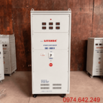 Ổn Áp 100KVA 3 Pha Dải 260V chuyên dùng cho lưới điện yếu, giúp ổn định dòng điện liên tục và bảo vệ an toàn cho máy móc công nghiệp.