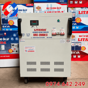 Ổn áp 20KVA 1 pha dải 50V chuyên dùng cho khu vực điện rất yếu, cung cấp nguồn ra ổn định giúp bảo vệ an toàn cho toàn bộ thiết bị điện gia đình.