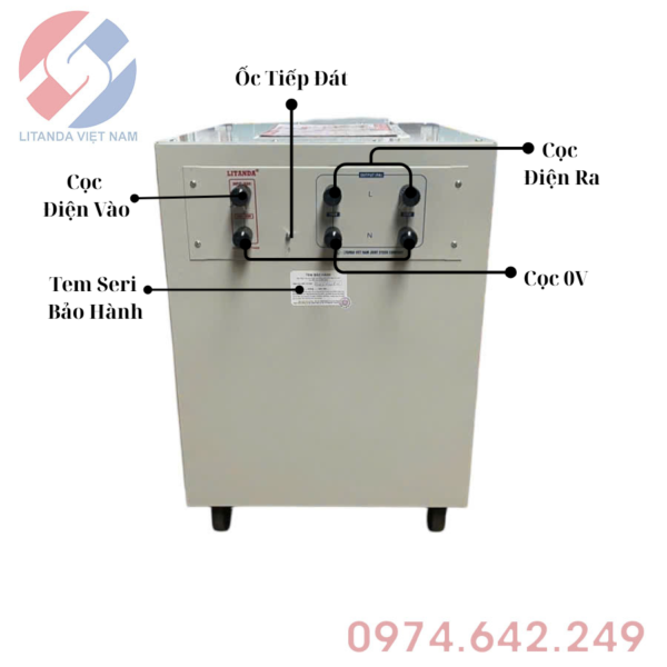 Ổn Áp 30KVA 1 Pha DRII-30000II chuyên dùng cho khu vực điện rất yếu, cung cấp nguồn ra ổn định giúp bảo vệ an toàn cho toàn bộ thiết bị điện gia đình.