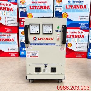 Biến áp cách ly 15kVA 1 pha chuyên dùng chuyển đổi điện áp 1 pha, chống giật và lọc nhiễu, cấp nguồn an toàn cho các thiết bị điện dân dụng và công nghiệp.