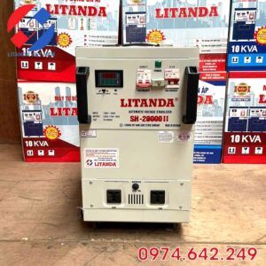 Ổn áp 20KVA dải 130V chuyên dùng cho khu vực điện ổn định tương đối, cung cấp nguồn ra ổn định giúp bảo vệ an toàn cho toàn bộ thiết bị điện gia đình.