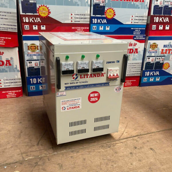 Bien ap tu ngau 3 pha 20kva day dong Litanda 3 - hình 1