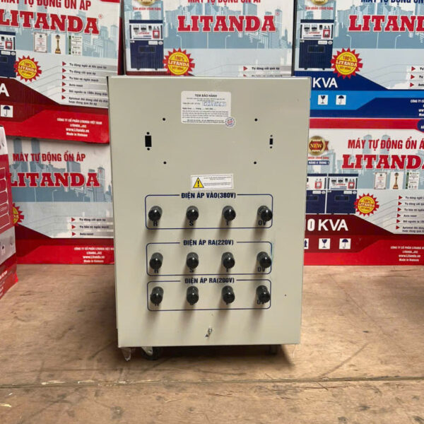 Bien ap tu ngau 3 pha 20kva day dong Litanda 4 - hình 1