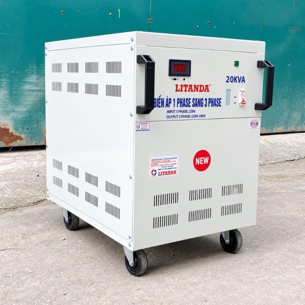 bien-ap-20kva-1-pha-ra-3-pha-2-4 Biến áp 20KVA 1 pha ra 3 pha là giải pháp hữu hiệu cho nhu cầu sử dụng điện 3 pha khi chỉ có nguồn điện 1 pha.