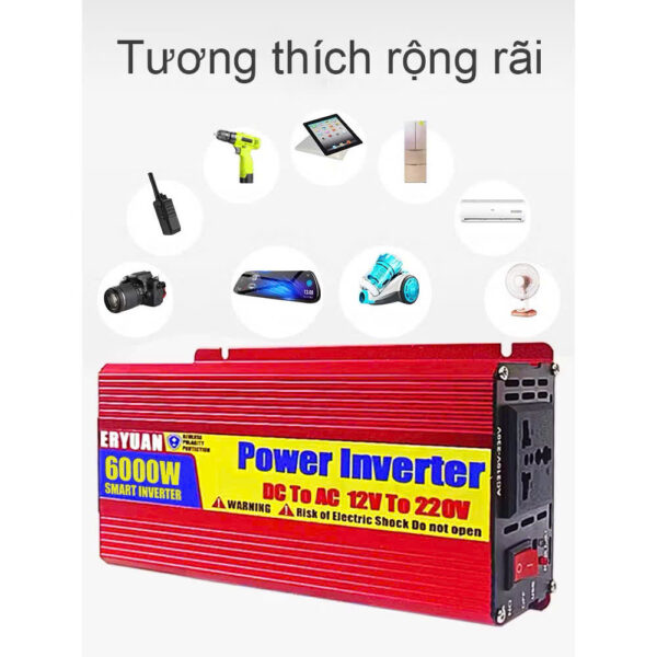 bo kich dien 12v len 220v 6000w 1