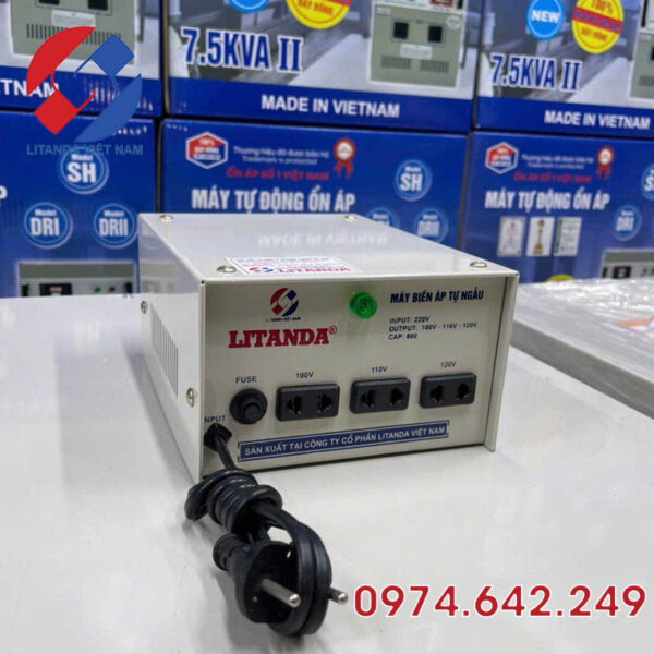 cuc doi nguon dien 220v sang 110v 2