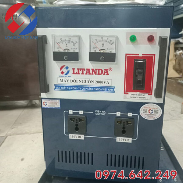 doi nguon 2kva 220vac sang 110vdc