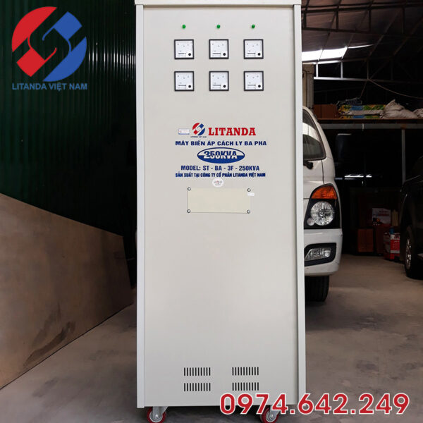 may bien ap cach ly 250kva 3 pha 2