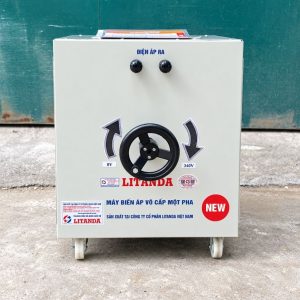 Biến áp vô cấp vào 220V ra 340V 1 pha là một giải pháp lý tưởng cho những ai cần điều chỉnh điện áp một cách linh hoạt và ổn định.