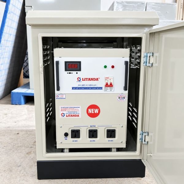 bien-ap-chinh-luu-ac-dc-24v-36v-48v-50v-60 Biến áp chỉnh lưu AC/DC là thiết bị chuyên dụng có chức năng chuyển đổi dòng điện xoay chiều (AC) thành dòng điện một chiều (DC), nhằm cung cấp nguồn…