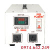 Ổn áp Fushin 1 Pha 3KVA model FS1.1.130-3K là thiết bị ổn áp tự động cao cấp thuộc thương hiệu Fushin – Nhật Bản, được thiết kế chuyên dụng cho hệ thống điện một pha với công suất định mức 3KVA (3.000VA). Sản phẩm có chức năng ổn định điện áp đầu ra trong dải an toàn, góp phần bảo vệ hiệu quả các thiết bị điện dân dụng trước các hiện tượng điện áp không ổn định như quá áp, sụt áp hoặc dao động nguồn điện.
