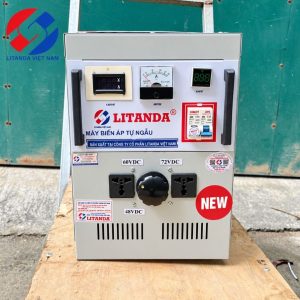 Biến áp vô cấp 50A vào 220V ra 48V/60V/72VDC dây đồng là thiết bị chuyên dụng trong hệ thống điện, giúp chuyển đổi điện áp xoay chiều (AC) 220V sang…