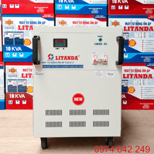 Ổn áp cách ly 1 pha 15KVA LT-OACL-1F-15KVA tích hợp tính năng chống giật và lọc nhiễu, cung cấp nguồn điện sạch và an toàn cho thiết bị nhạy cảm.