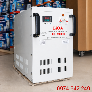 Ổn áp Lioa 1 pha 15KVA DRI-15000II chuyên dùng ổn định nguồn điện, bảo vệ an toàn cho các thiết bị điện gia đình ở khu vực lưới điện có sự dao động vừa.