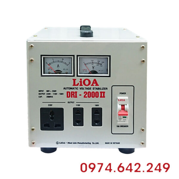 on ap LiOA 1 pha 2kva dri 2000 ii