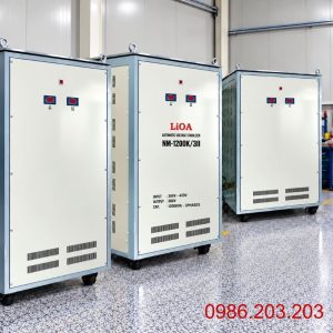 Ổn áp Lioa 3 Pha 1200KVA NM-1200KII là thiết bị ổn áp công suất lớn, được nghiên cứu và sản xuất nhằm đáp ứng nhu cầu sử dụng điện ổn định cho các nhà…