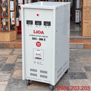Ổn Áp Lioa 3 Pha 30KVA SH3-30KII Dây Đồng