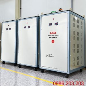 Ổn áp Lioa 3 Pha 500KVA NM-500KII là dòng ổn áp công suất lớn, chuyên dùng trong các nhà máy, khu công nghiệp, trung tâm dữ liệu, tòa nhà cao tầng và…
