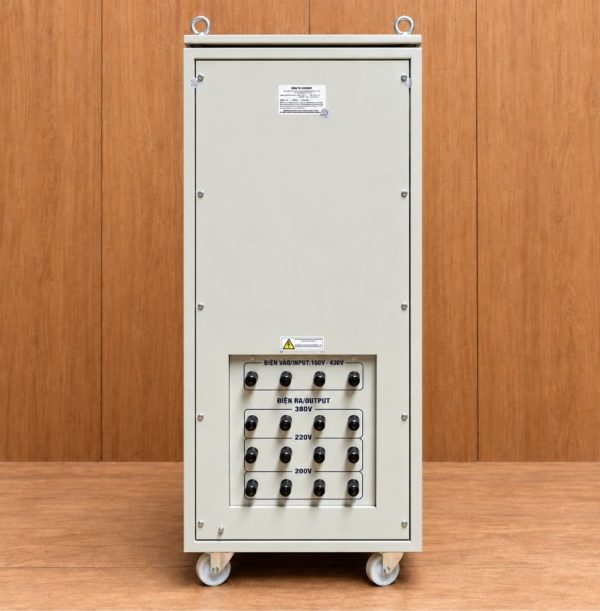 on-ap-standard-3-pha-10kva-dr3-10kii-mat-sau Ổn áp Standard 3 pha 10KVA DR3-10KII chuyên dùng ổn định điện áp tự động, chống quá tải, ngắn mạch, nâng cao độ bền và bảo vệ an toàn cho các thiết bị điện.