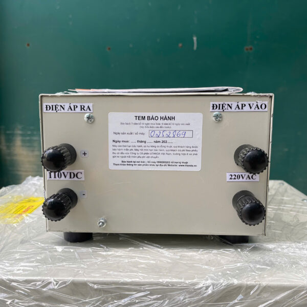 bien ap chinh luu 2kva vao 220vac ra 110vdc 220vdc 4