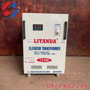 bien ap danh rieng cho thang may 7.5kva lt 7.5kva