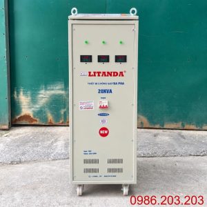 Thiết bị chống giật 3 pha 20kVA chuyên dùng bảo vệ an toàn điện, chống điện giật và ngắt nguồn tự động cho hệ thống máy móc 3 pha.