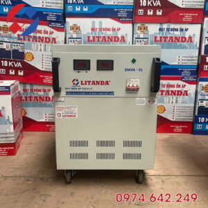 Bien ap cach ly 25kva 1 pha