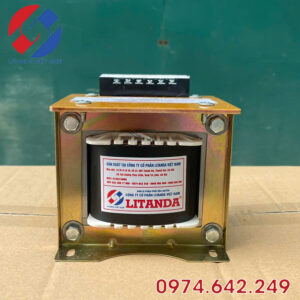 Biến áp 220VAC ra 12VAC 100A dây đồng (≈1.2kVA) là giải pháp hạ áp AC–AC cho hệ thống công suất lớn, cần nguồn 12VAC ổn định và an toàn.