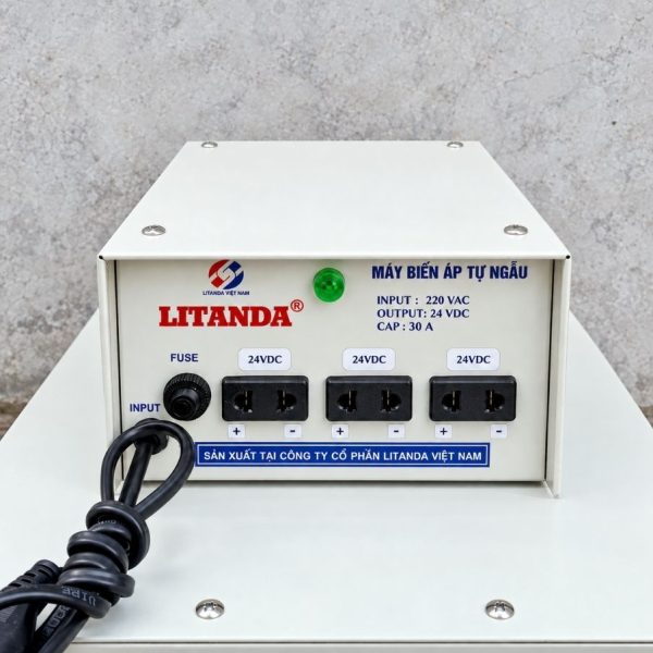 bien-ap-220v-ra-24v-30a-1-2 Biến áp 220V ra 24V 30A chuyên dùng chuyển đổi nguồn điện sang dòng một chiều công suất lớn, ổn định cho thiết bị tự động hóa và tủ điện.