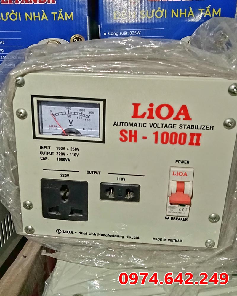 Chọn ổn áp cần phải đúng công suất