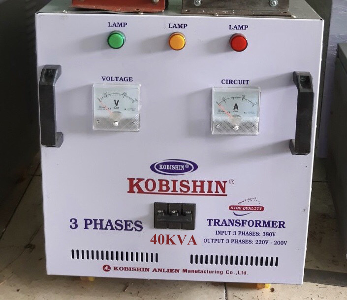 Biến áp Kobishin 3 pha là giải pháp chuyển đổi điện áp an toàn, ổn định cho nhà xưởng và hệ thống công nghiệp.