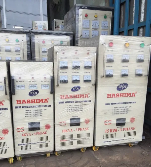 Ổn áp hashima 15KVA 3 pha dải 260V–430V giúp ổn định điện áp hiệu quả, bảo vệ thiết bị 3 pha, vận hành bền bỉ và an toàn cho nhà xưởng, tòa nhà và hệ…
