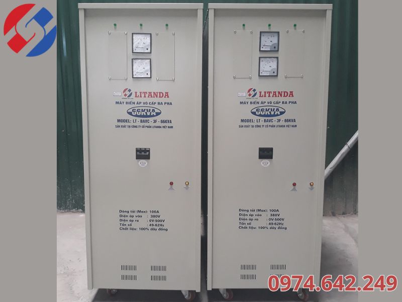 Máy biến áp 3 pha thương hiệu Litanda