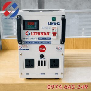 bien ap cach ly 6.5kw 2