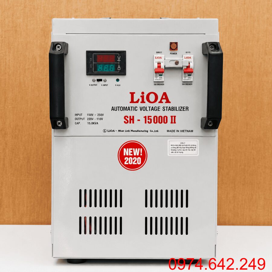 Máy ổn áp 15kVA 1 pha thương hiệu Litanda