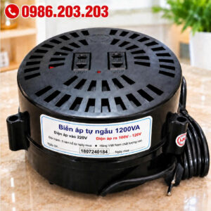 Biến Áp LiOA 1200VA là mẫu đổi nguồn 1 pha có công suất 1,2KVA