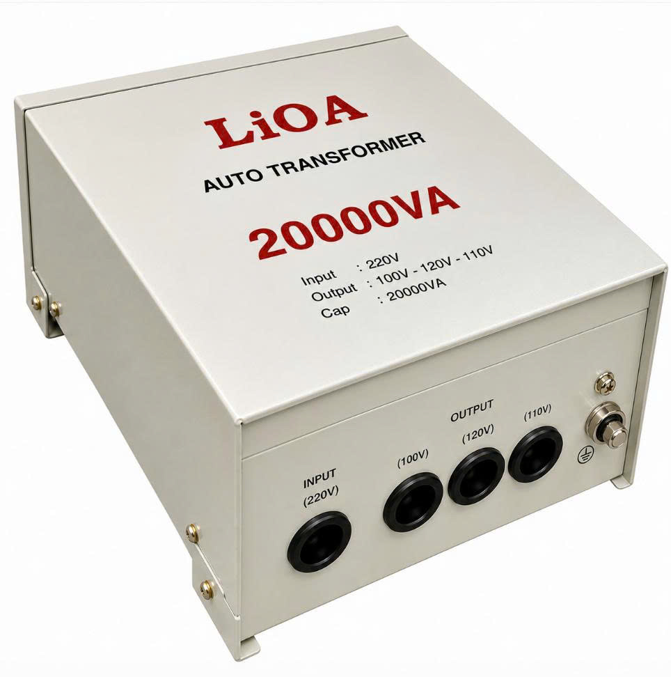 Biến áp LiOA 20KVA 1 pha là dòng biến áp đổi nguồn