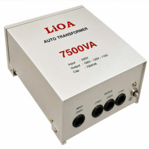Biến Áp LiOA 7.5KVA là dòng biến áp đổi nguồn 1 pha công suất 7500VA