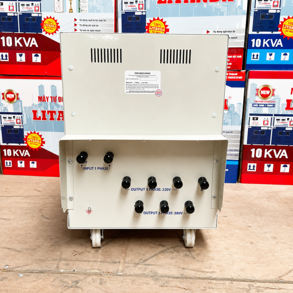 bien-ap-1-pha-ra-3-pha-1kva-3 Biến áp 1 pha ra 3 pha 1KVA chuyên dùng đổi nguồn điện từ 1 pha sang 3 pha, đáp ứng an toàn cho các thiết bị điện 3 pha công suất nhỏ yêu cầu chuẩn điện áp.