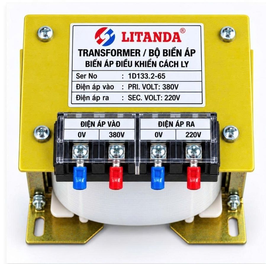 Biến áp trần cách ly 650VA chuyên dùng chống giật, lọc nhiễu và cung cấp nguồn điện an toàn, ổn định cho các thiết bị điện dân dụng và công nghiệp.